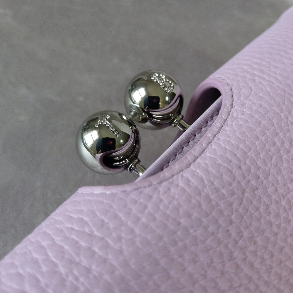 🍒NWT🍒 TED BAKER BOVINE LEATHER PURSE - Picture 5 of 12
